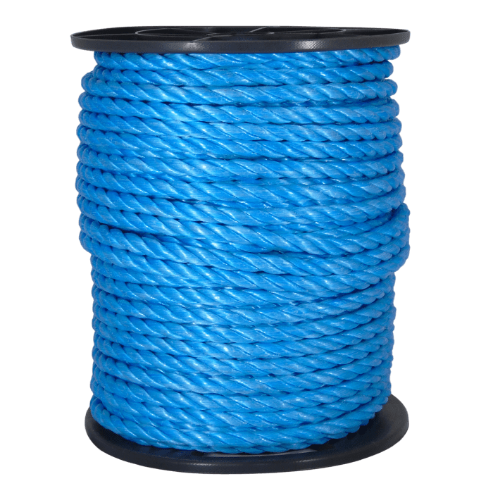 6mm Blue Polypropylene Rope - 220m reel