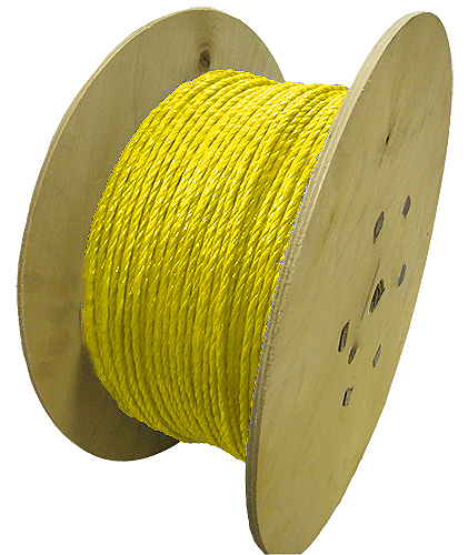 Polypropylene Rope 500m x 6mm Yellow