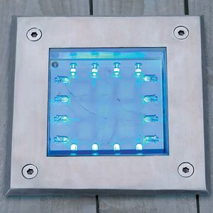 Contemporary Blue LED Garden Lighting / Decking Light (9909AZ)