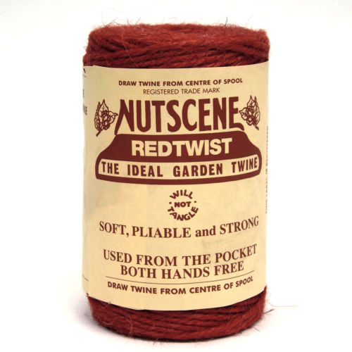 3 Ply Natural Dark Red Jute Twine x 110m Spool