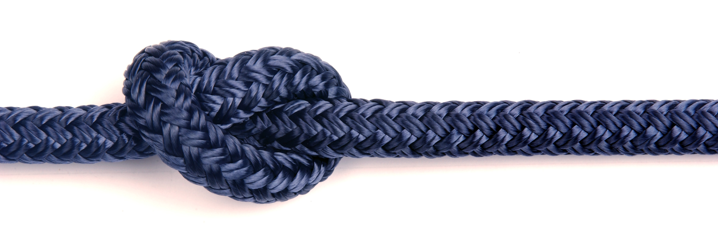 6mm Navy Blue Braid On Braid Polyester Rope - 100m Reel