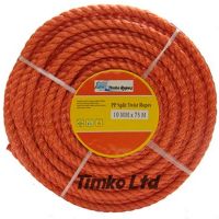 10mm Red Polypropylene Rope x 75m Coil