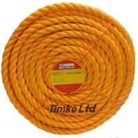 18mm Orange Polypropylene Rope x 75m Coil