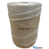 3mm White Braided Nylon Cord - 180m Reel