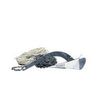 6kg Kobra Anchor x 10m of 6mm Chain x 30m of 8mm Nylon Rope