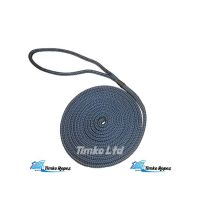12mm Navy Blue Polyester Dockline 6m with Spliced Eye