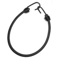 8mm Black Bungee Cord Luggage Strap x 40cm