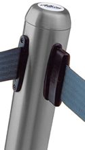 Stainless Steel Flexibarrier Queuing Post With Strap